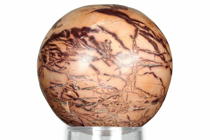 Polished Saharan Desert Jasper Sphere - Morocco #326903